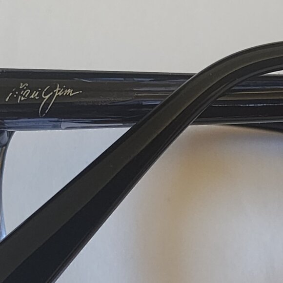 Maui Jim MJ705-03S JS PAT. Made in Italy Eye frames, Black acetate - Picture 4 of 7